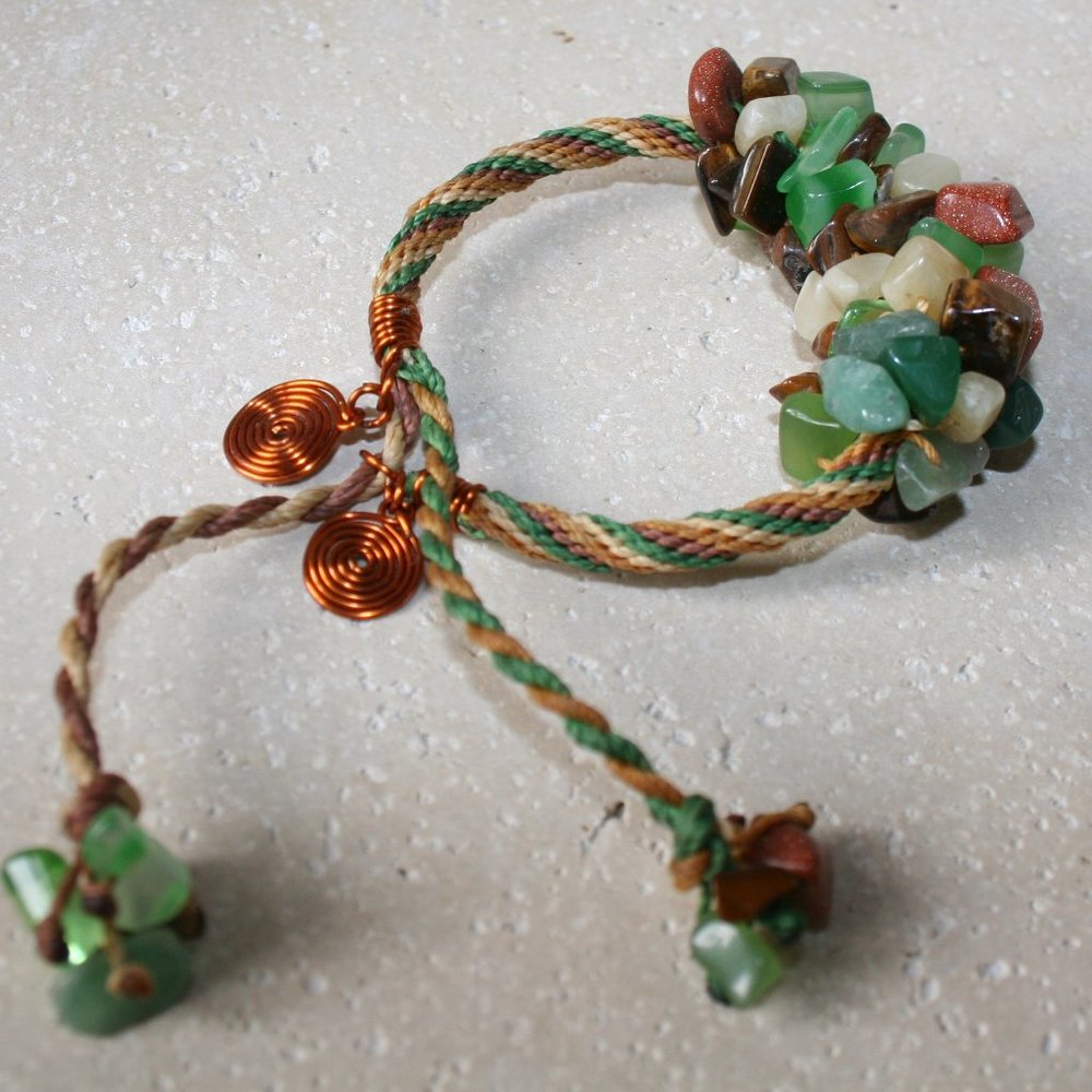Semi-Precious Stone Bracelet (New)